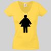 Lady-fit Valueweight V-Neck T-Shirt Thumbnail