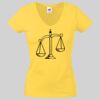 Lady-fit Valueweight V-Neck T-Shirt Thumbnail