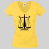 Lady-fit Valueweight V-Neck T-Shirt Thumbnail