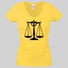 Lady-fit Valueweight V-Neck T-Shirt Thumbnail