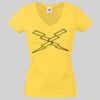 Lady-fit Valueweight V-Neck T-Shirt Thumbnail