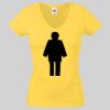 Lady-fit Valueweight V-Neck T-Shirt Thumbnail