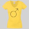 Lady-fit Valueweight V-Neck T-Shirt Thumbnail