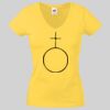 Lady-fit Valueweight V-Neck T-Shirt Thumbnail