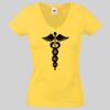 Lady-fit Valueweight V-Neck T-Shirt Thumbnail