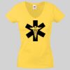 Lady-fit Valueweight V-Neck T-Shirt Thumbnail