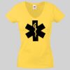 Lady-fit Valueweight V-Neck T-Shirt Thumbnail