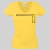 Lady-fit Valueweight V-Neck T-Shirt Thumbnail