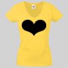 Lady-fit Valueweight V-Neck T-Shirt Thumbnail