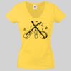 Lady-fit Valueweight V-Neck T-Shirt Thumbnail