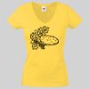 Lady-fit Valueweight V-Neck T-Shirt Thumbnail