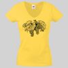 Lady-fit Valueweight V-Neck T-Shirt Thumbnail