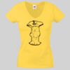 Lady-fit Valueweight V-Neck T-Shirt Thumbnail