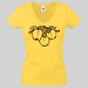 Lady-fit Valueweight V-Neck T-Shirt Thumbnail