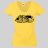 Lady-fit Valueweight V-Neck T-Shirt Thumbnail