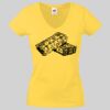 Lady-fit Valueweight V-Neck T-Shirt Thumbnail