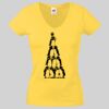 Lady-fit Valueweight V-Neck T-Shirt Thumbnail