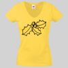 Lady-fit Valueweight V-Neck T-Shirt Thumbnail