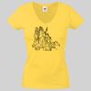 Lady-fit Valueweight V-Neck T-Shirt Thumbnail