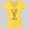 Lady-fit Valueweight V-Neck T-Shirt Thumbnail