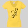 Lady-fit Valueweight V-Neck T-Shirt Thumbnail