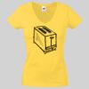 Lady-fit Valueweight V-Neck T-Shirt Thumbnail