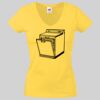 Lady-fit Valueweight V-Neck T-Shirt Thumbnail
