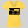 Lady-fit Valueweight V-Neck T-Shirt Thumbnail