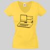 Lady-fit Valueweight V-Neck T-Shirt Thumbnail