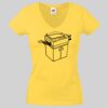 Lady-fit Valueweight V-Neck T-Shirt Thumbnail