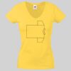 Lady-fit Valueweight V-Neck T-Shirt Thumbnail