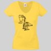 Lady-fit Valueweight V-Neck T-Shirt Thumbnail