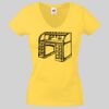 Lady-fit Valueweight V-Neck T-Shirt Thumbnail