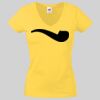 Lady-fit Valueweight V-Neck T-Shirt Thumbnail