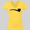 Lady-fit Valueweight V-Neck T-Shirt Thumbnail