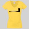 Lady-fit Valueweight V-Neck T-Shirt Thumbnail