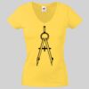 Lady-fit Valueweight V-Neck T-Shirt Thumbnail