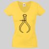 Lady-fit Valueweight V-Neck T-Shirt Thumbnail