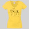 Lady-fit Valueweight V-Neck T-Shirt Thumbnail
