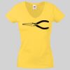 Lady-fit Valueweight V-Neck T-Shirt Thumbnail