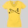 Lady-fit Valueweight V-Neck T-Shirt Thumbnail