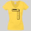 Lady-fit Valueweight V-Neck T-Shirt Thumbnail