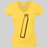 Lady-fit Valueweight V-Neck T-Shirt Thumbnail