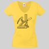 Lady-fit Valueweight V-Neck T-Shirt Thumbnail