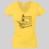 Lady-fit Valueweight V-Neck T-Shirt Thumbnail