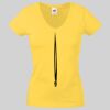 Lady-fit Valueweight V-Neck T-Shirt Thumbnail