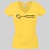Lady-fit Valueweight V-Neck T-Shirt Thumbnail