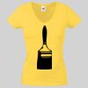 Lady-fit Valueweight V-Neck T-Shirt Thumbnail
