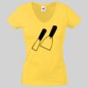 Lady-fit Valueweight V-Neck T-Shirt Thumbnail