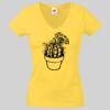 Lady-fit Valueweight V-Neck T-Shirt Thumbnail